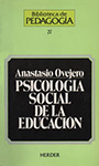 Portada de Psicología social de la educación